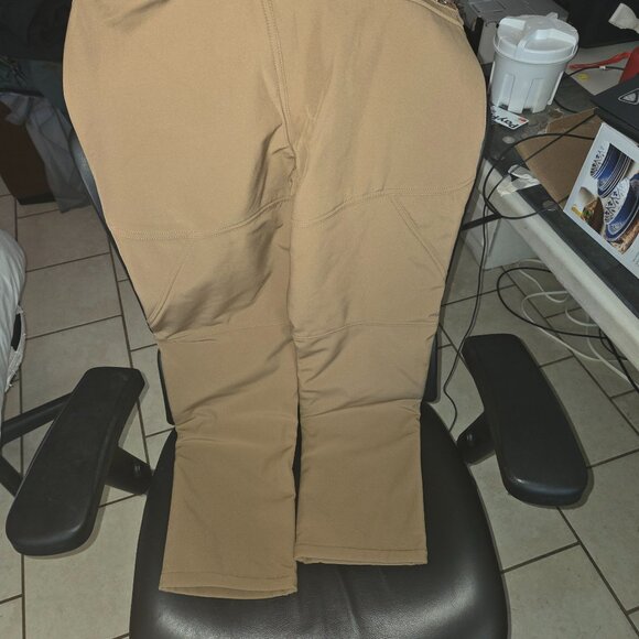 Free Soldier F.A.952303 Mud 30W/30L Fleece Lined Soft Shell Snow pants - Picture 1 of 2